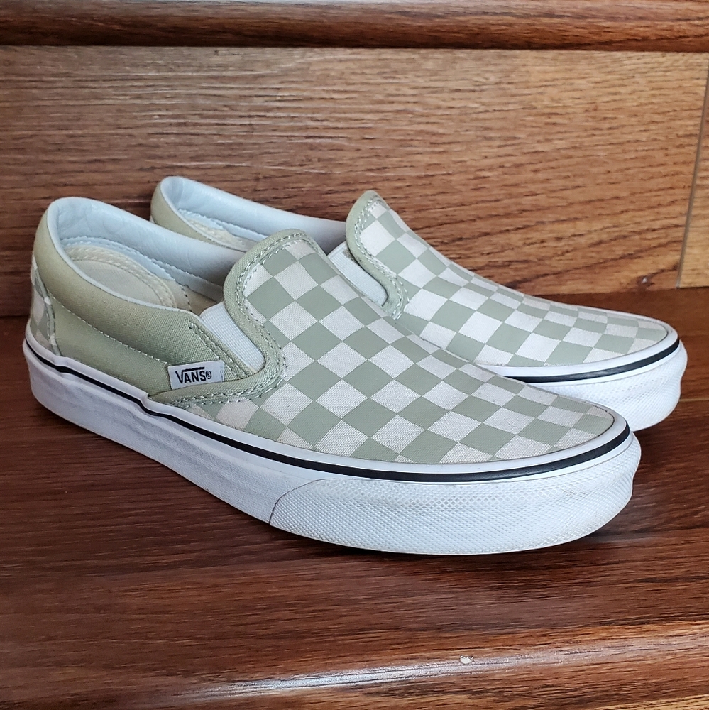 Vans Checkerboard Slip Ons